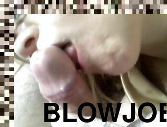 Blowjob With Swallow And Burning Ginger In The Pussy