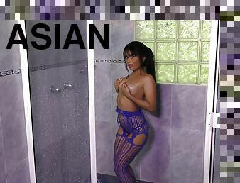 Thaliana Mesh Shower