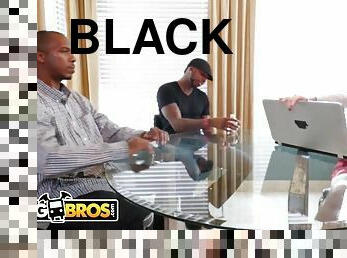 BBC Charlie Mac & Jon Jon Bury Their Big Black Cocks In Veronica Avluv's Pink Pussy - interracial threesome