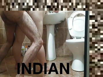 مؤخرة, الاستحمام, كس-pussy, هواة, هندي, صديقة, كاميرا-ويب, سمراء