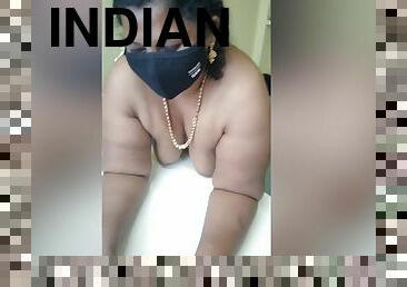 Indian Tamil Aunty Sex Talk And Wearing Dress