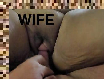 Wife Rubbing My Dick On Her Pussy