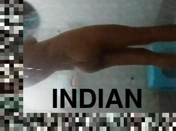 mandi, amatir, remaja, hindu, kamera, webcam, fantasi, mandi-shower, seorang-diri, berambut-cokelat