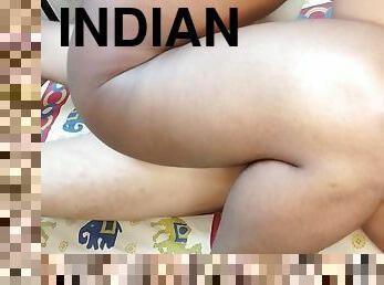 Indian Bhabhi Cheating His Husband In Oyo Hotel Room With Hindi Audio Part 2