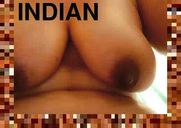 groß-titten, muschi, dilettant, indianer, chubby, kamera, allein, brunette, saggytits
