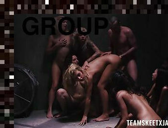 sexo-em-grupo, loira, morena