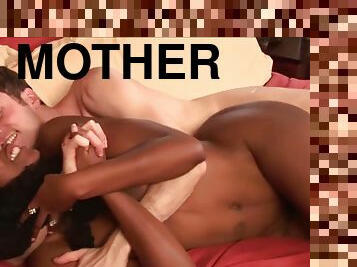 teta-grande, ébona, interracial, mãe-mother, morena