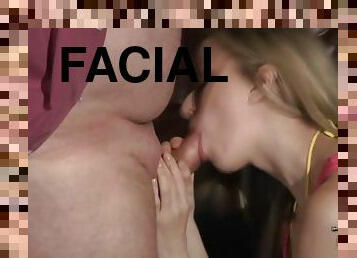 facial, rubia