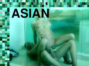 asiatique, baignade, gros-nichons, chatte-pussy, babes, énorme-bite, blonde, américaine, percé, belle