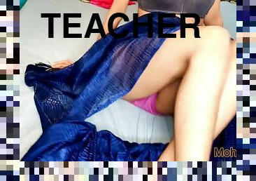I fuck my teachers juicy pussy with a ruined orgasm