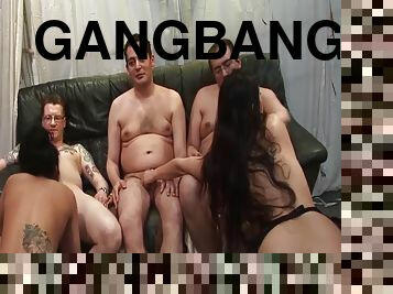 real teen gangbang party orgy