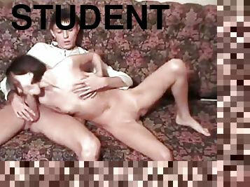 Drunk Student Licks Wet Pussy Of Fully Naked Teen Girl