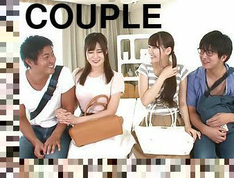 amateur, japonais, couple, jeune-18, quatuor