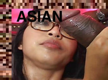 asiatique, babes, énorme-bite, interracial, compilation, black, bite