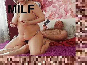 Reverse cowgirl sexy milf slut, hot family therapy from russia with love