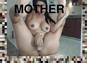 sayang, jenis-pornografi-milf, gemuk, menunggangi, ibu-mother, bokong