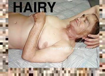 grand-mère, poilue, masturbation, vieux, amateur, mature, granny, milf, maison, maman