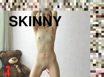 Skinny flattie Jessica webcam porn video