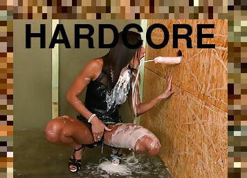Taking A Pearl Necklace To The Extreme - gloryhole fetish porn