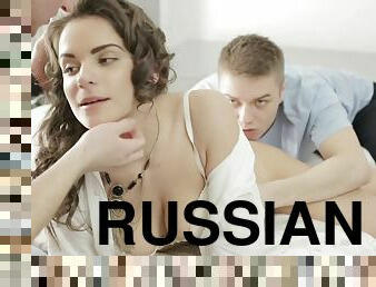 Russian erotic threesome