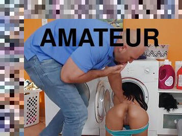 Lusty Laundry Day 1 - Sneaky Sex