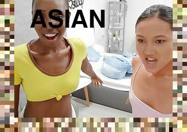asiatique, levrette, orgasme, ébène, gangbang, black, trio, rousse, thaï, petite
