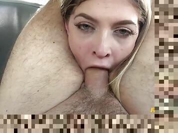 Rhiannon Ryder enjoys anal sex in the cab