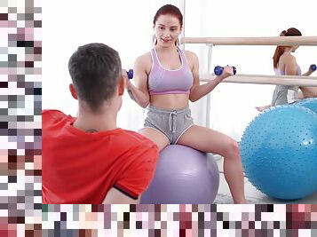 Dirty Flix - Lelya Mult - Fit redhead courtesan butt fucking