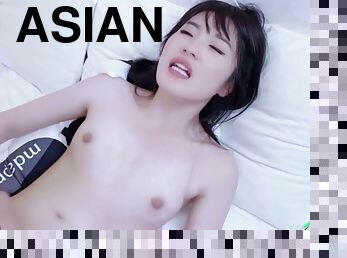 Nipponese raunchy hussy thrilling sex clip