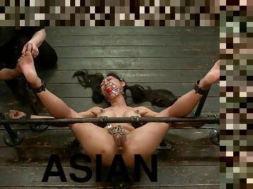 asiatisk, store-patter, hardcore, bdsm, slave, fetish, latex, kvælning, bondage, bizar