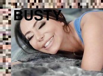 Busty glamour babe Lela Star hot porn video