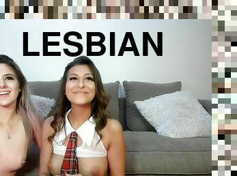 Nice tarts lesbian raunchy webcam video