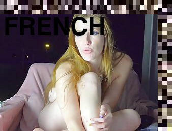 fit French crumpet - Amateur foot fetish on webcam