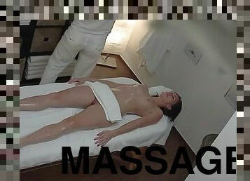 Passionate Sex On Massage Table