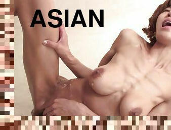 asiático, banhos, teta-grande, peluda, masturbação, magro, chupanços, mulher-madura, japonesa, caebça-vermelha