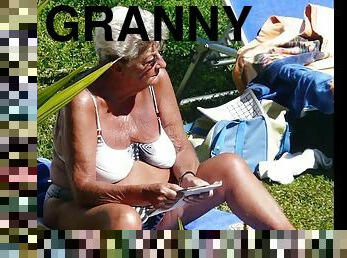 gros-nichons, amateur, mature, granny, maison, compilation