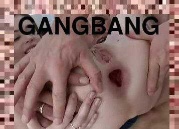 asiatique, masturbation, fellation, gangbang, double, tatouage, pénétrante