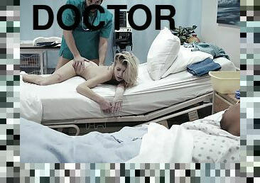 coño-pussy, doctor, adolescente, mona, novio, hospital