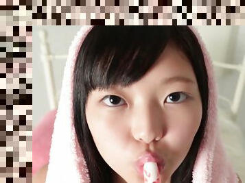 Compilation of young Japanese candies, undressing everywhere