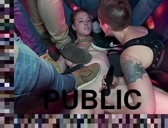 na-zewnątrz, publiczne, hardcore, bdsm, kamera, seks-grupowy, podglądanie, niewolnicy, suka, na-twarz