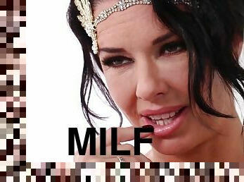 hot MILF bride Veronica Avluv gets gangbanged