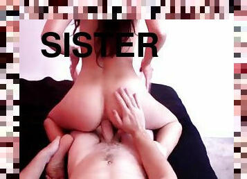 Sister With Big Bootie Does Butt Fuck With Brother