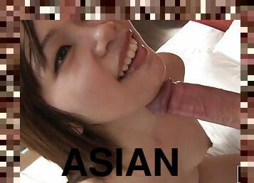 asiático, peluda, cona-pussy, tiro-ao-alvo, hardcore, gangue, facial, ejaculação, pequeno, tetas-pequenas