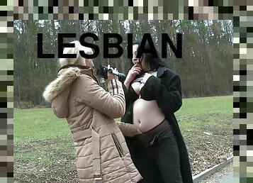Filming lesbian porn with Nikita Ricci & Victoria Pure