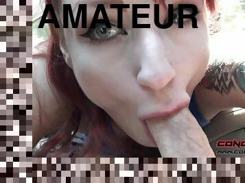 gros-nichons, en-plein-air, public, chatte-pussy, amateur, fellation, ejaculation-sur-le-corps, ados, pornstar, rousse