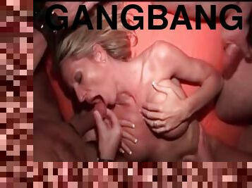 Gangbang Archive Busty Ero slut fucked by 20 guys