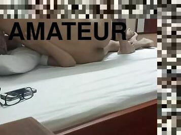 asiatique, amateur, anal, ejaculation-sur-le-corps, ejaculation, blonde