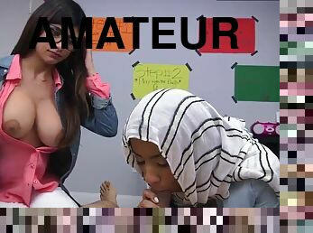 amateur, dubur, menghisap-zakar, remaja, pornstar, perempuan-murah, putih