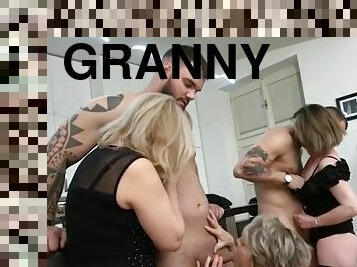 Granny orgy