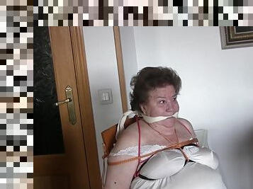 Grandma bound and gagged